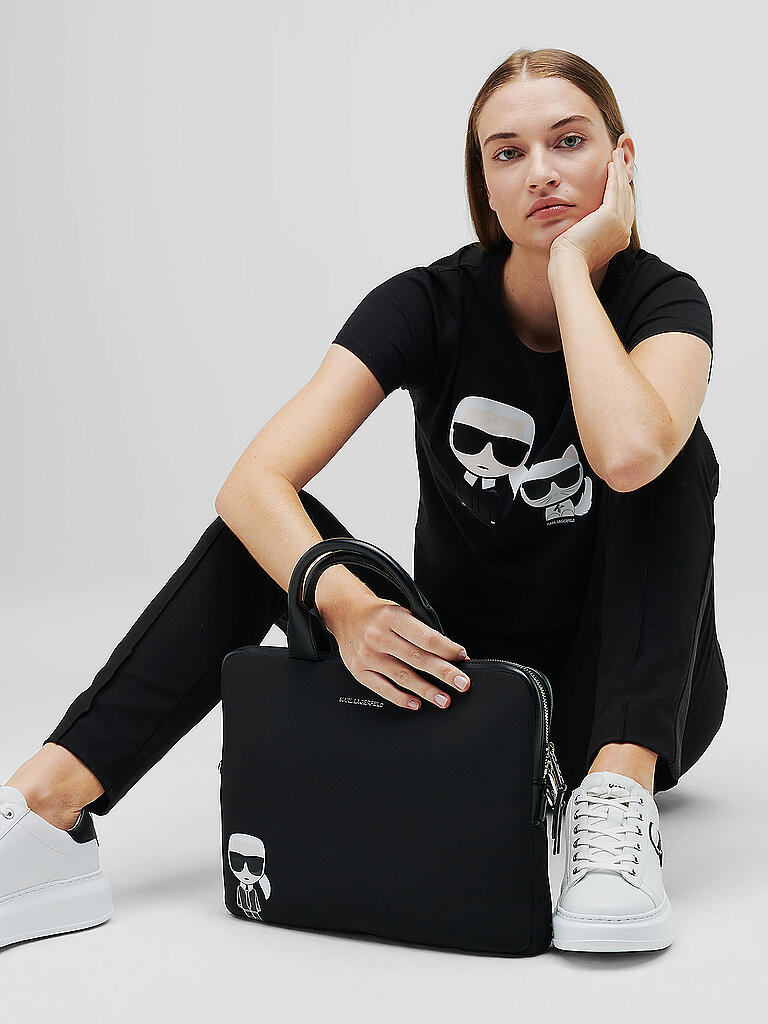 Karl lagerfeld ikonik laptop bag outlet